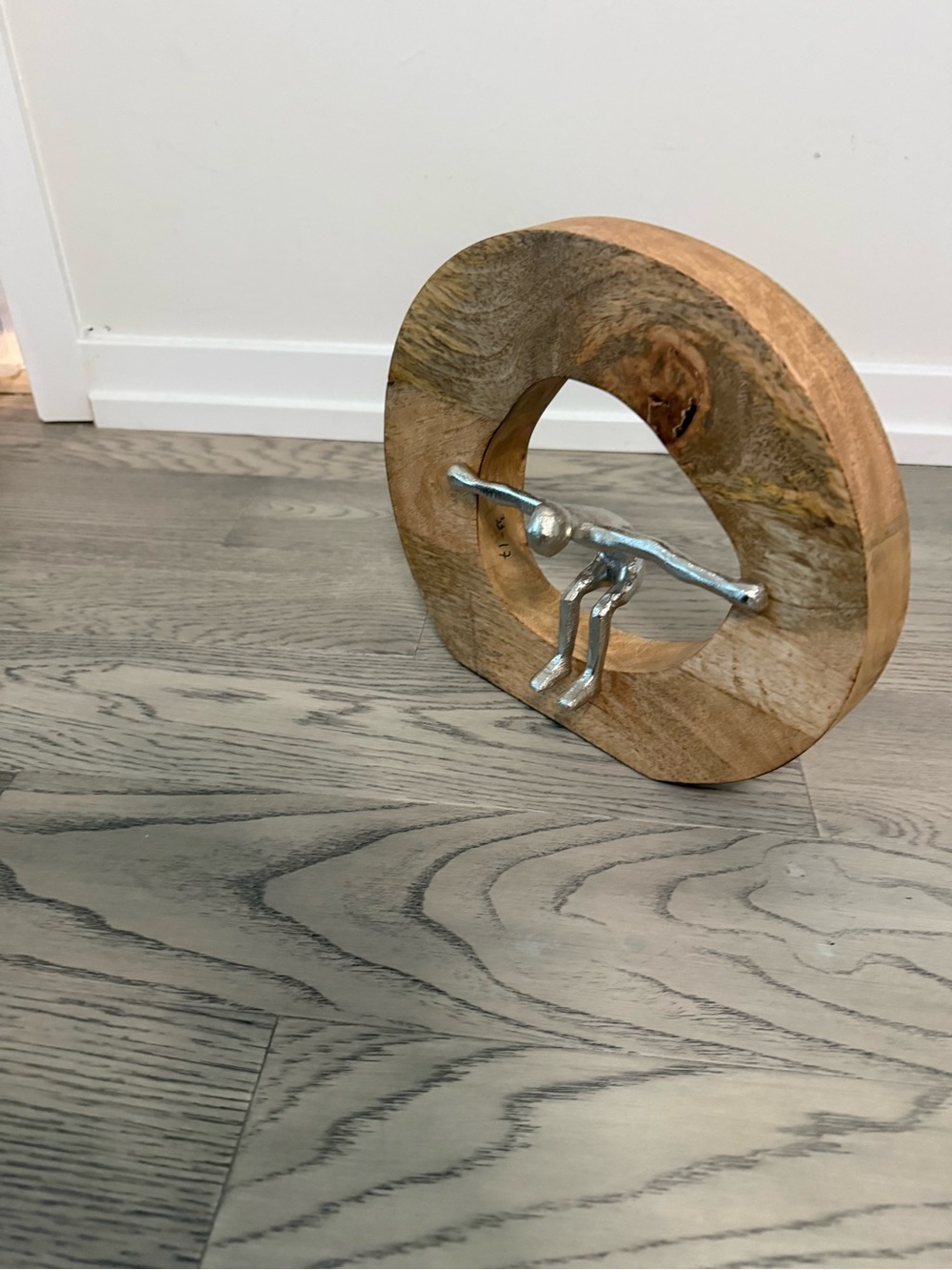 Brewster Home Fashions Abstract Wood & Metal Sculpture – Modern Tabletop Décor - Picture 3 of 6